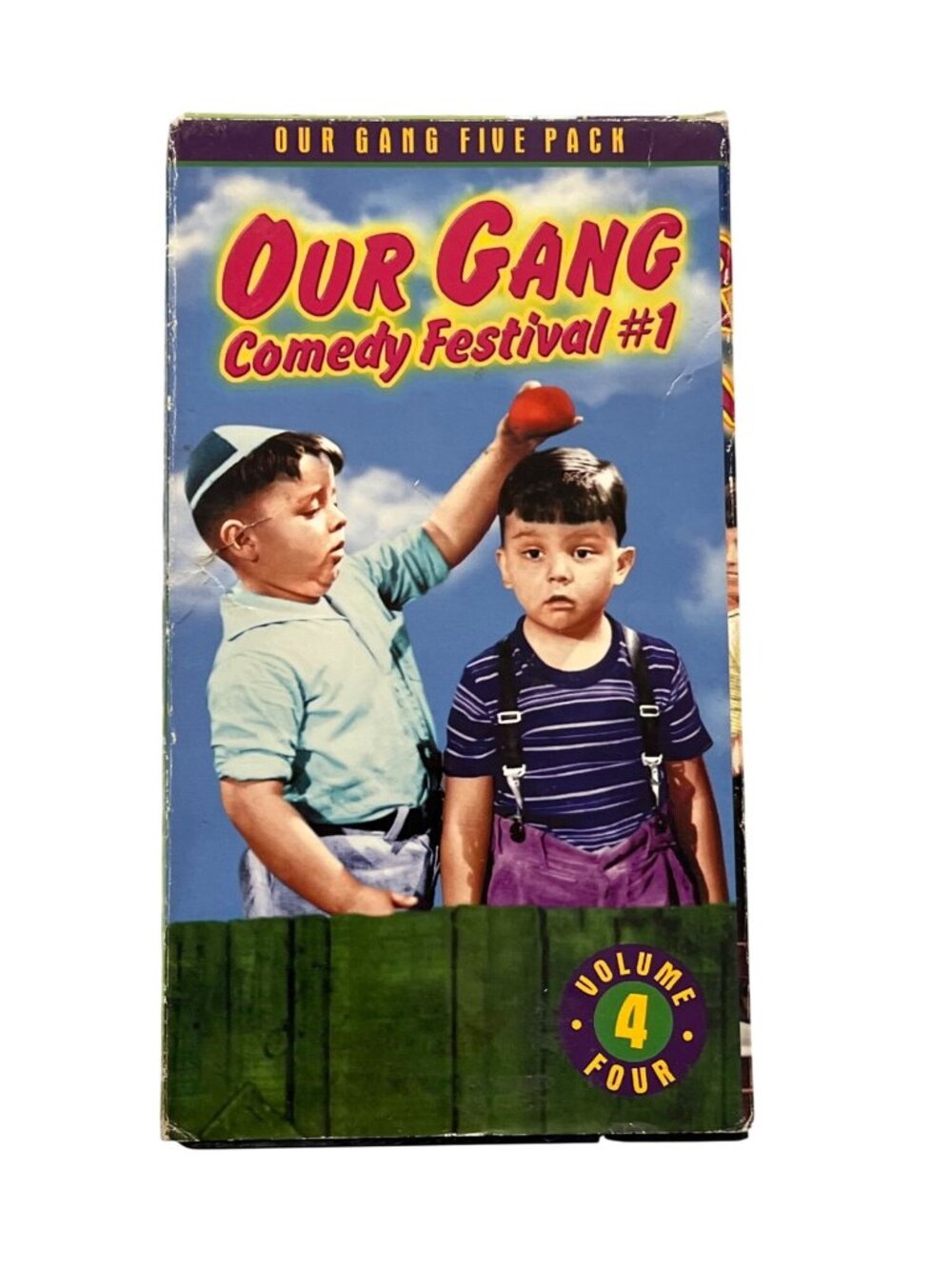 Our Gang Comedy Festival 1 1999 VHS Volume 4 Little Rascals Comedy Pre-Owned